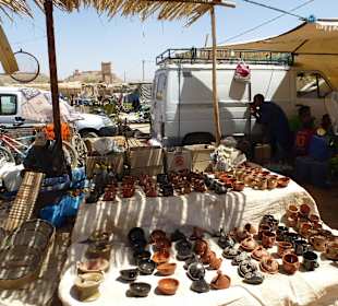 Keramik auf dem Bauernmarkt