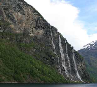 Die Schwestern - Wasserfälle Geieranger