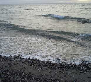 Strand am Leuchtturm Westermarkelsdorf