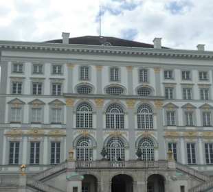 Beim Schloss Nymphenburg in München