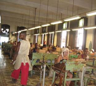 Zigarrenfabrik Arbeiter