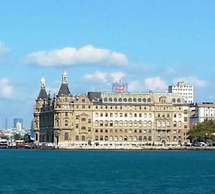Blick auf den Bahnhof