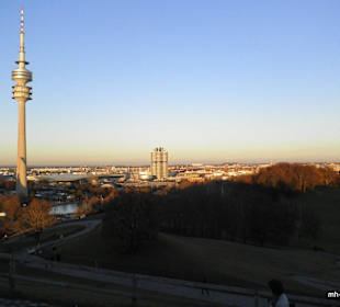 Blick vom Olympiaberg nach Norden
