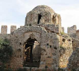 Eine der wenigen Ruinen 