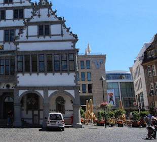Der Biergarten am Rathausplatz