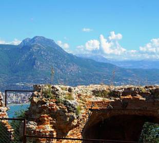 Burg von Alanya (Ic Kale) An&/Abfahrt