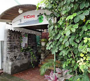Eingang zum Restaurant TiCoq