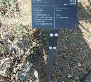 Kräuter Hinweistafel