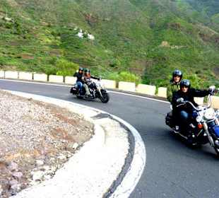 Motorrad fahren Teneriffa