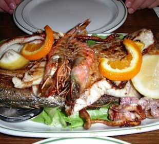 Traumhafte Fischplatte für zwei!