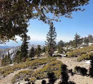 Горы Сан-Габриэль - вид походу подъема