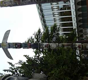 Totem im Thunderbird Park