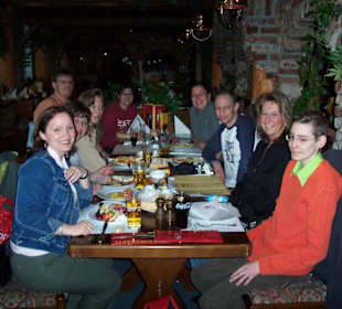 Immer noch Kennenlernen und auch was zu Essen