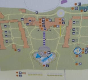 Lageplan des Hotels