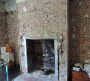 Kleines Museum auf dem Gelände