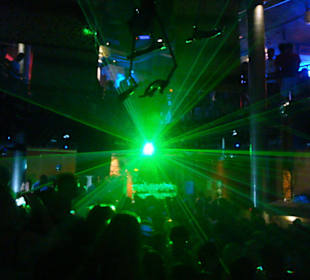 Lasershow im St. Trop