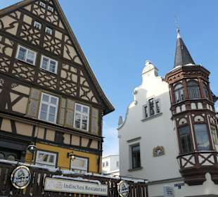Am Marktplatz von Bad Kissingen