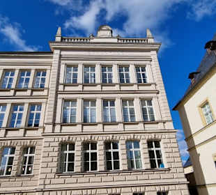 Vor der Schule in Bamberg