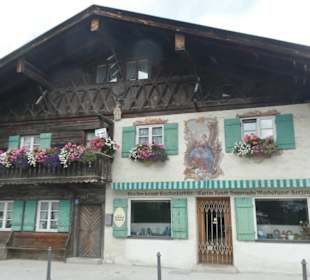 Lüftlmalerei in Garmisch
