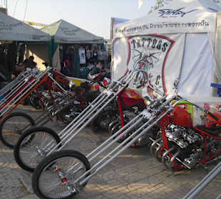 Ausefallene und Bikes