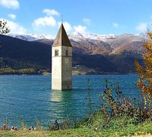 Kirchturm im Reschensee
