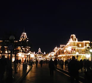 Main Street bei Nacht