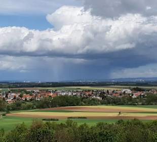 Fernsicht Höchste Stelle vom Felsenkeller