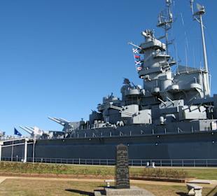 USS Alabama im Battleship Memorial Park in Mobile