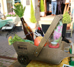 Gastronomiebereich Tischdekoration