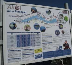 Schifffahrt auf dem Wörthersee