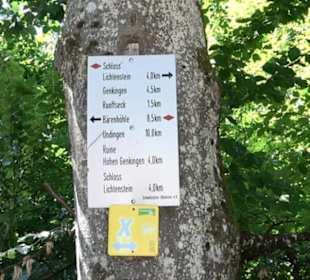 Wanderparkplatz Nebelhöhe Genkingen