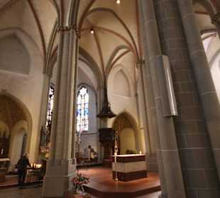 Blick in das Kirchenschiff