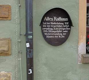 In der malerischen Altstadt von Furth im Wald.