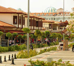 Kumköy Einkaufs-Bazarbereich