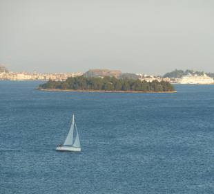 Kerkyra in der Abendsonne