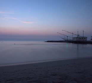 Strand vor dem Sonnenaufgang