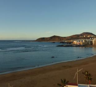 Strandblick vom 8. Stock Hotel Bull Reina Isabel