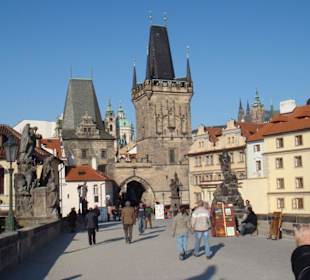 Karlsbrücke,Brückenturm Kleinseite