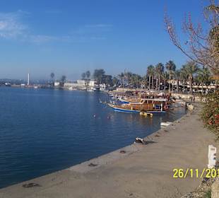 Hafen von Side Altstadt