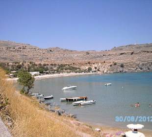 Strand in Lindos