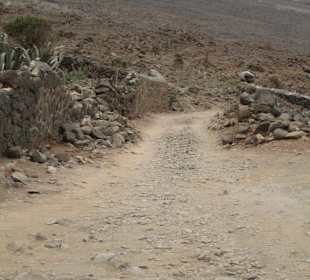 Weg zur Villa Winter (nur mit Jeep befahren!)