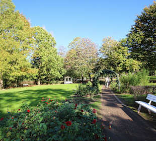 Ruhebänke im Kurpark