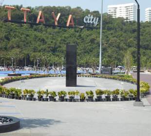 Ort der tanzenden Fontänen