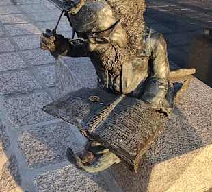 Der Dirigent-vor der Oper