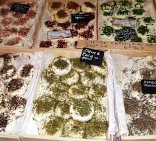 Rundgang über den Wochenmarkt von Aix-en-Provence