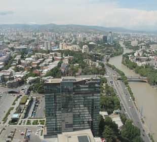 The Biltmore Hotel Tbilisi - Aussicht