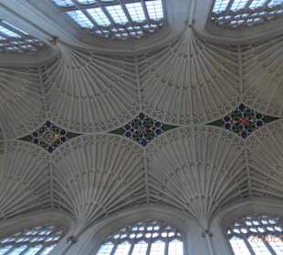 Bath Abbey, Deckendetail