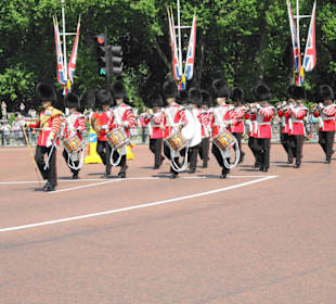 Impressionen Wachwechsel Buckingham Palast