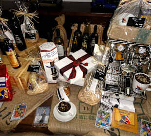 Impressionen aus dem Verkaufsraum der Rösterei