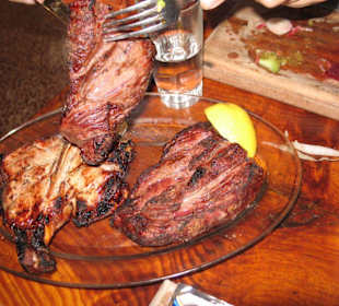 Kalbsfilet in der Bodegon Campestre